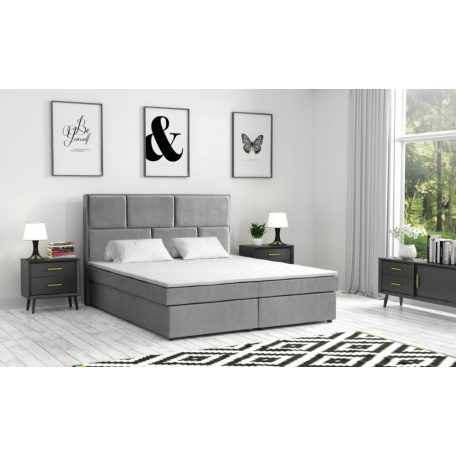 Paris 140 cm Boxspring franciaágy + ajándék fedőmatrac